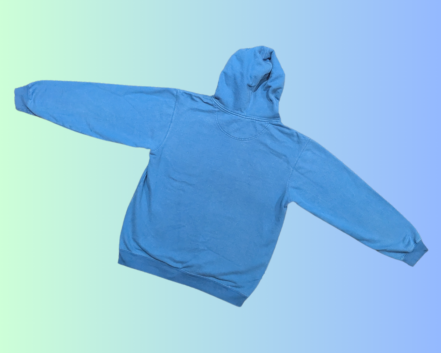 Sweat à capuche officiel NBA Elevation bleu Y2K, taille M