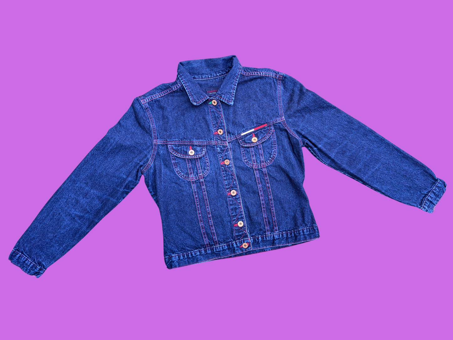 Handmade, Upcycled Pink Floyd, The Dark Side of the Moon, 1973 World Tour Jacket Size L