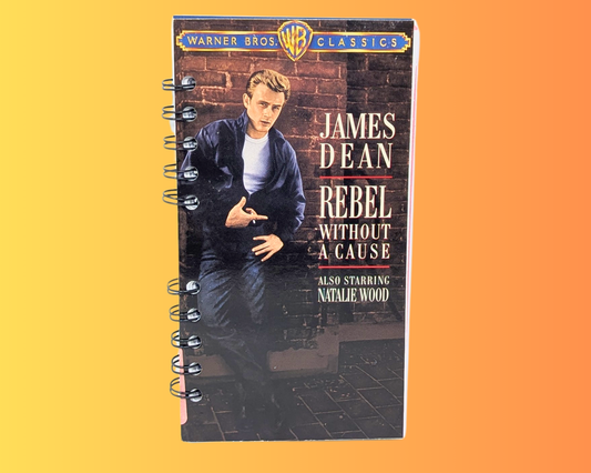 Rebel Without A Cause VHS Movie Notebook