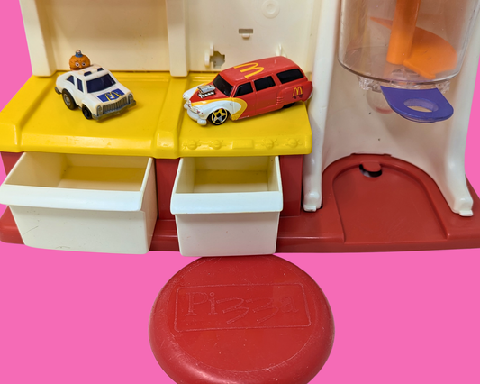Machine à snacks Mattel McDonald's vintage des années 1990, incomplète