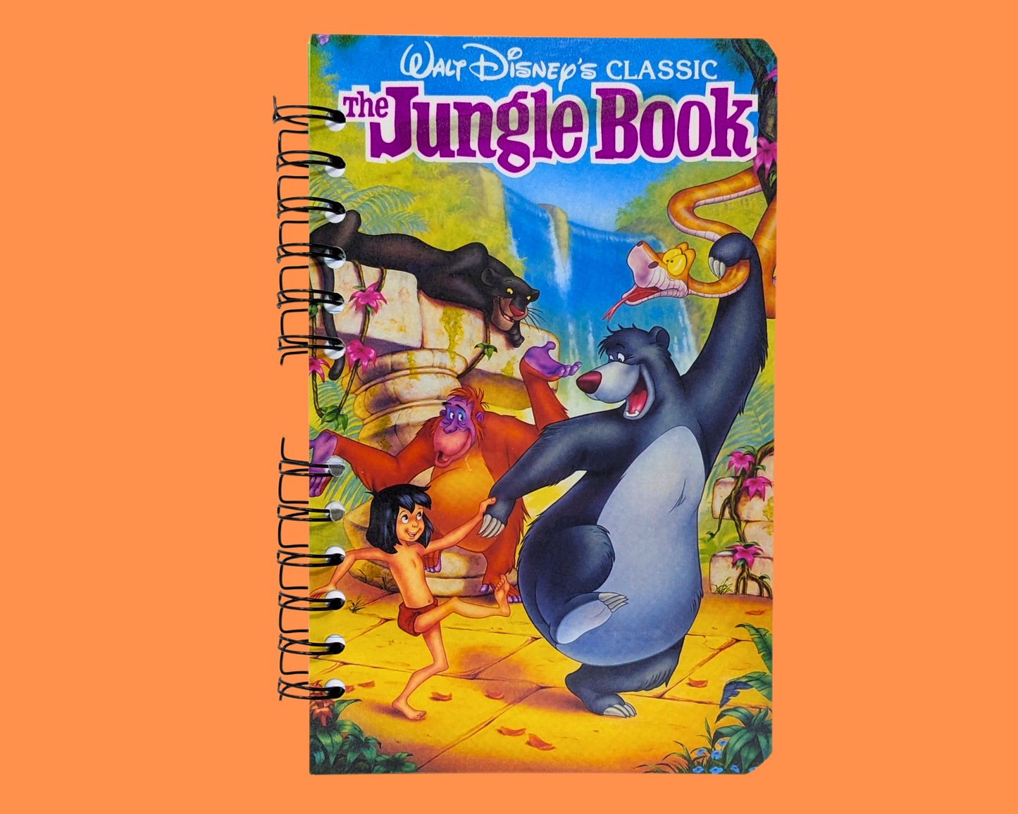 Le Livre de la jungle, carnet de films VHS de Walt Disney