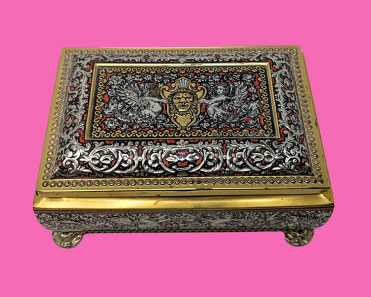 Boîte en fer blanc Red Blue Bird Confectionery Harry Vincent Limited