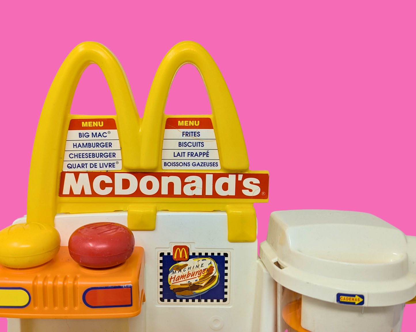 Vintage 1990's Mattel McDonald's Snack Maker, Incomplete