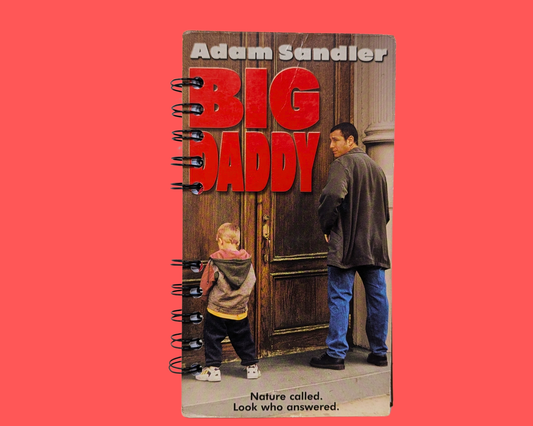 Carnet de notes VHS du film Big Daddy