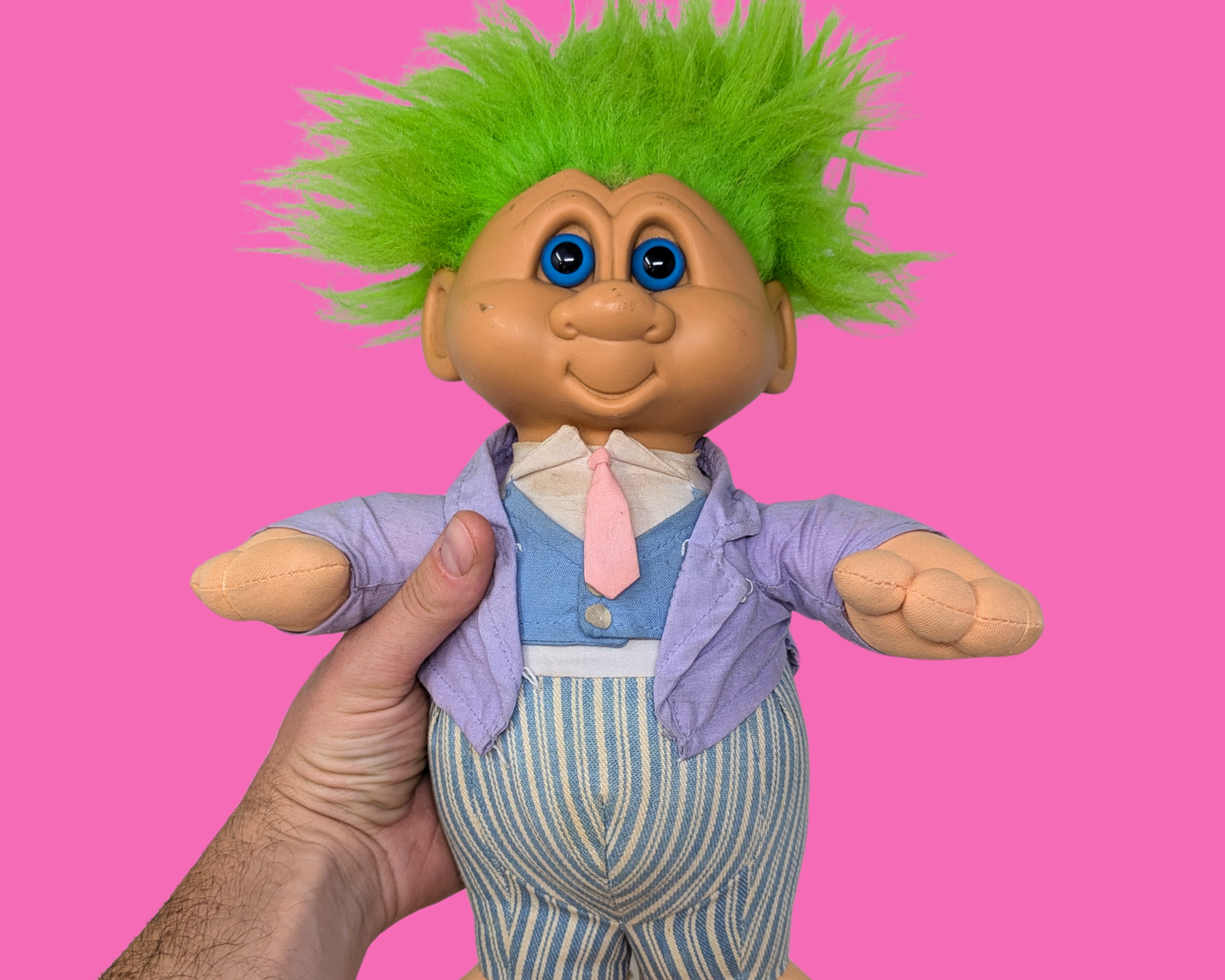 Troll aux cheveux verts millésime 1992