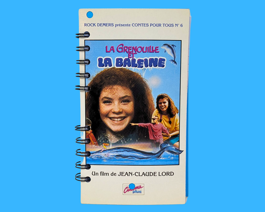 Carnet de film VHS La Grenouille et la Baleine