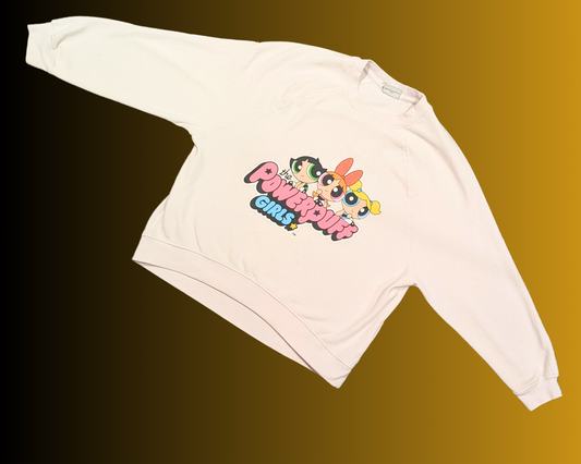 Pull ras du cou Y2K PowerPuff Girls, taille M