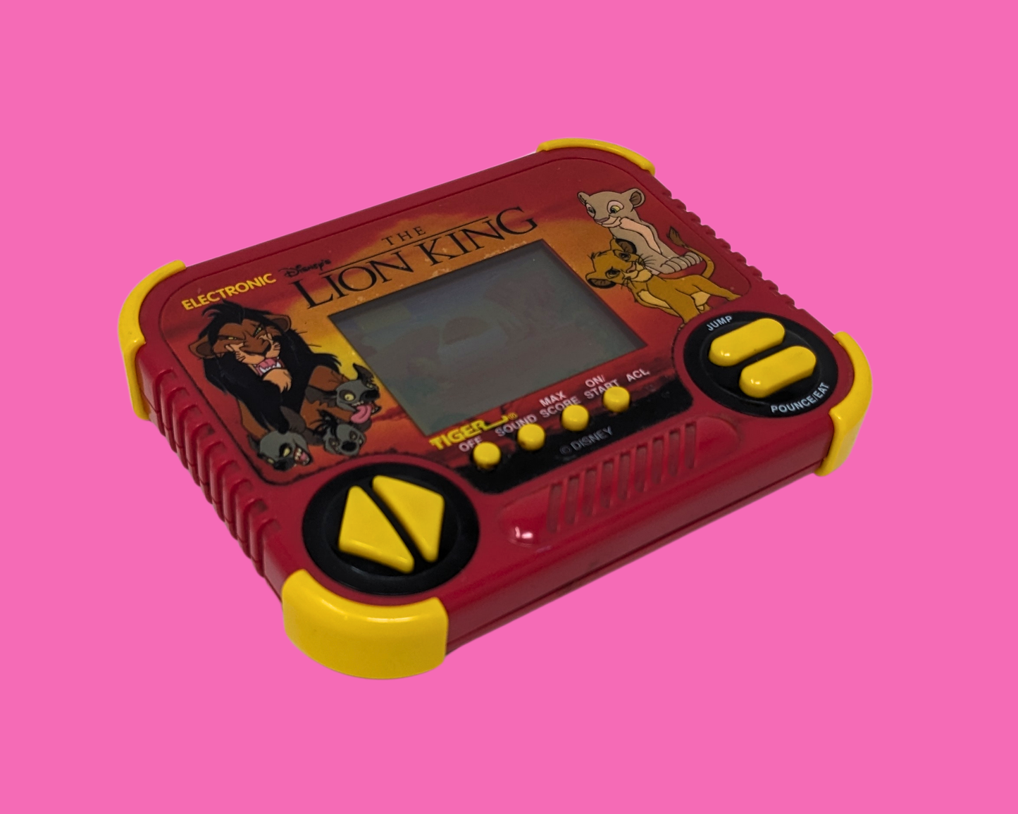 Jeu Le Roi Lion de Walt Disney des années 1990