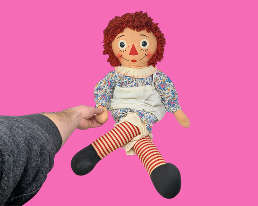Poupée Raggedy Ann vintage des années 1970