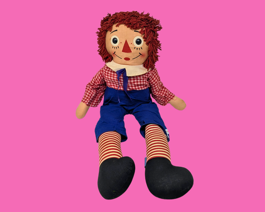 Poupée Raggedy Andy vintage des années 1970