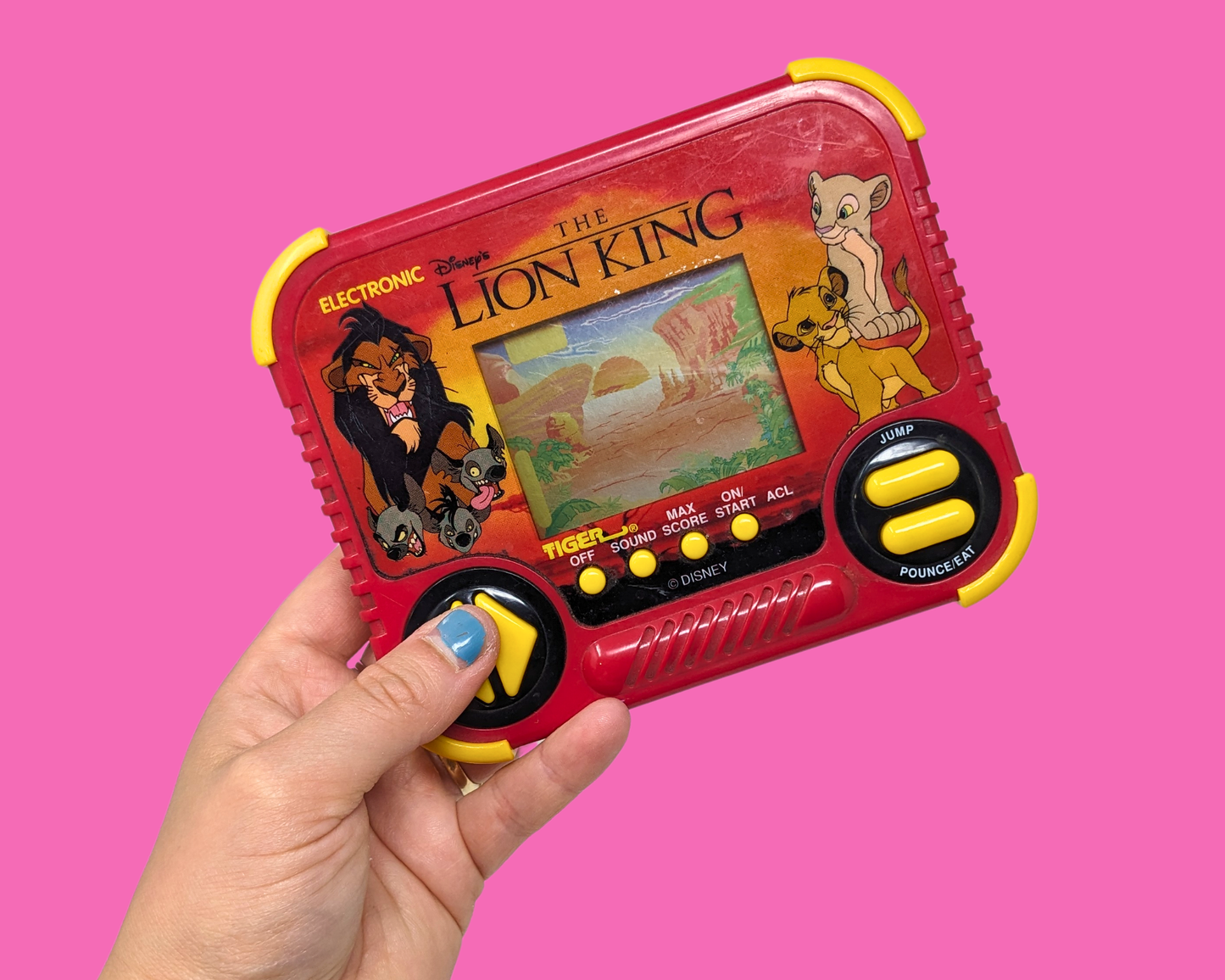 Jeu Le Roi Lion de Walt Disney des années 1990