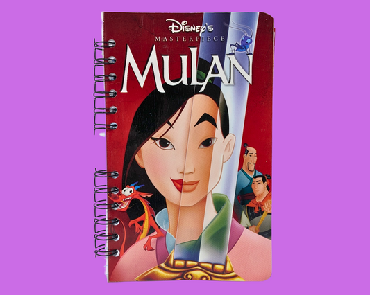 Mulan, Walt Disney VHS Movie Notebook