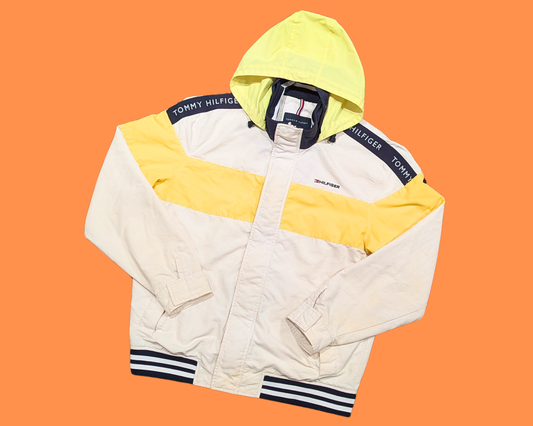 Veste coupe-vent légère Tommy Hilfiger Y2K, taille L