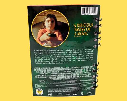 Carnet de film DVD Le Fabuleux Destin d'Amélie Poulain