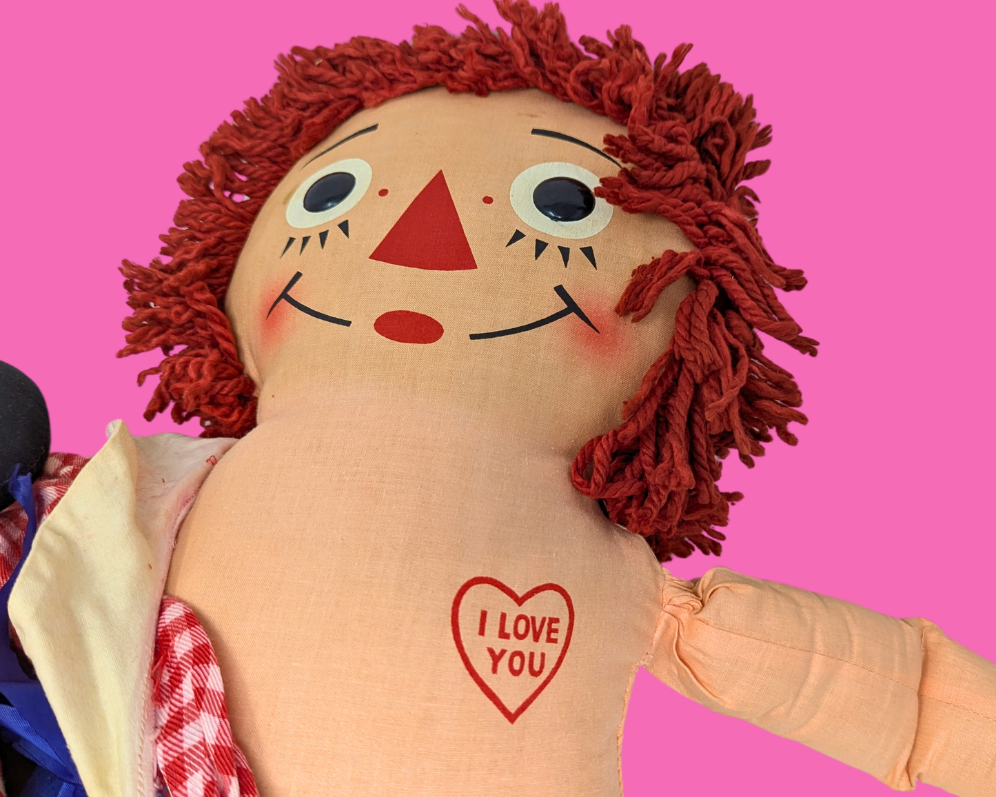 Poupée Raggedy Andy vintage des années 1970