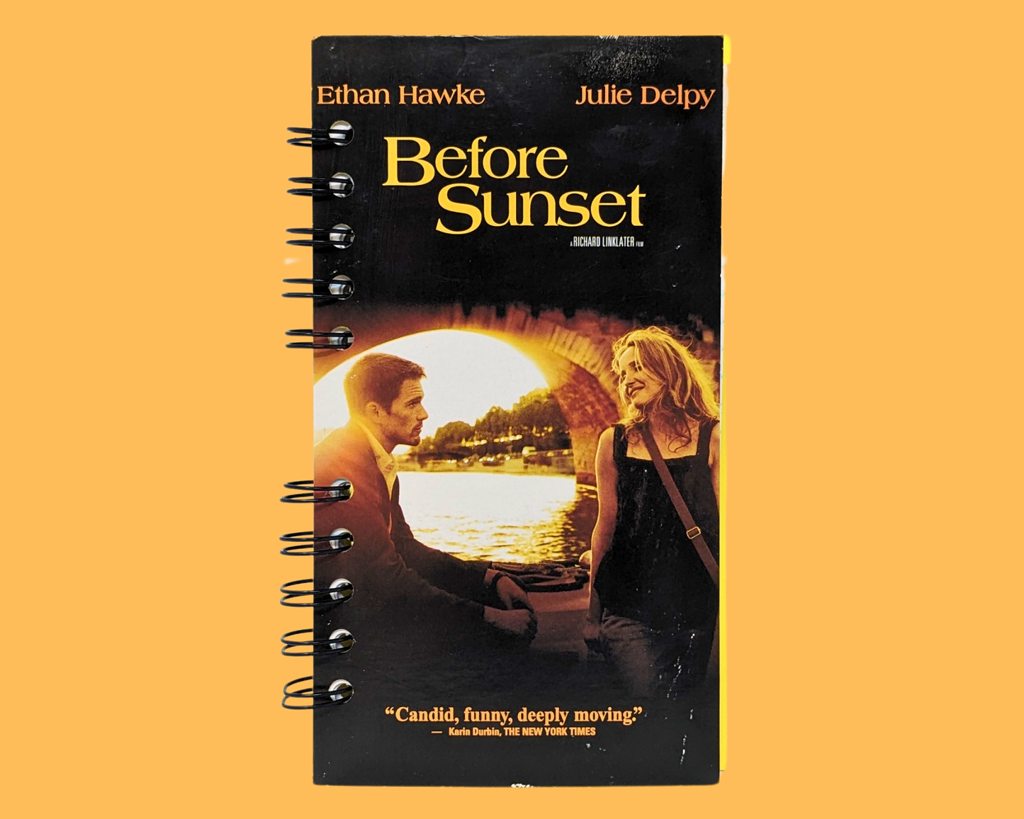 Carnet de notes VHS du film Before Sunset