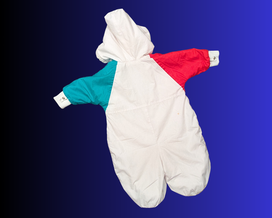 Combinaison de ski vintage des années 1980 McKids McDonald par Sears, taille 20 lb