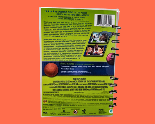 Space Jam DVD Movie Notebook
