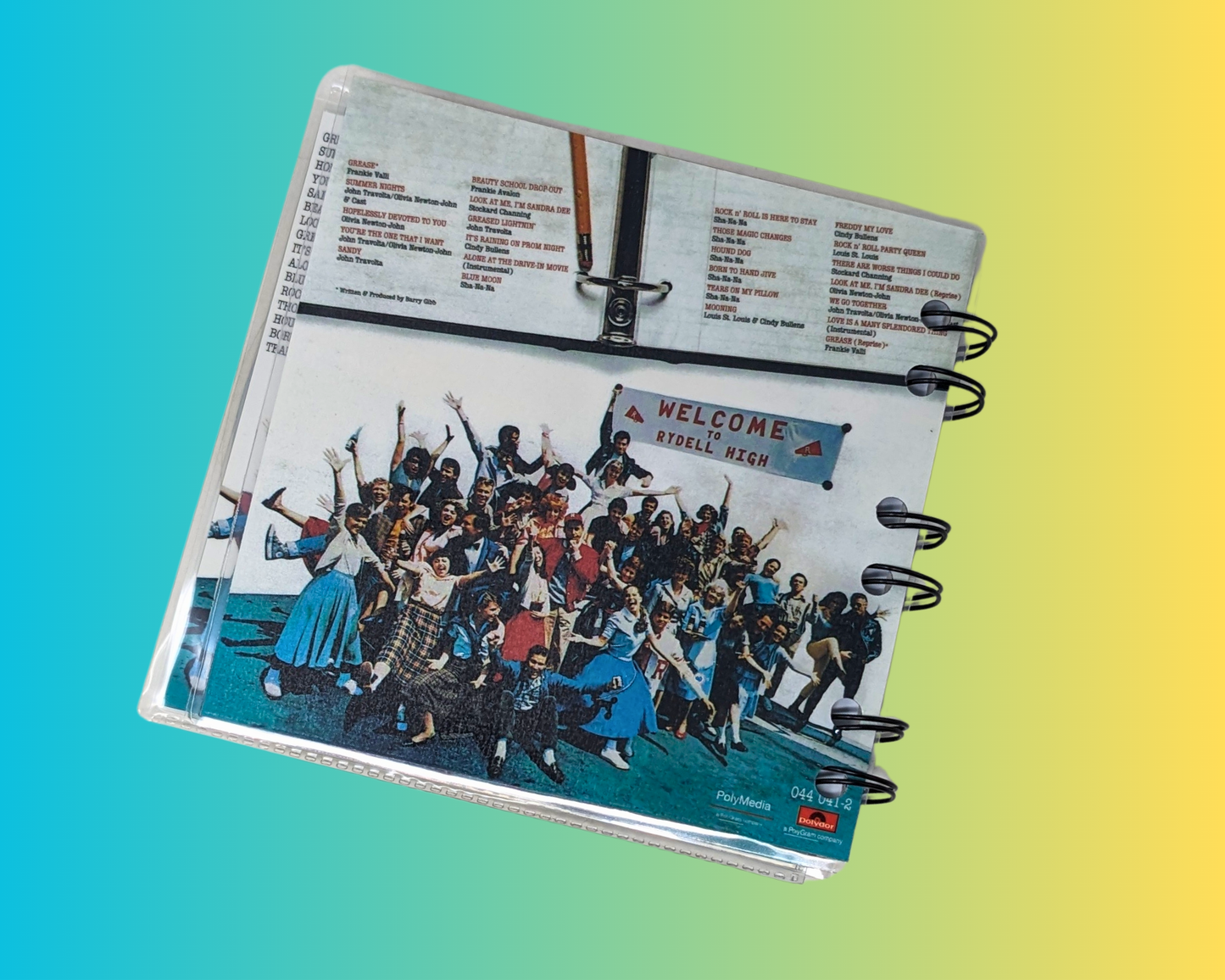 Grease Soundtrack CD Notebook