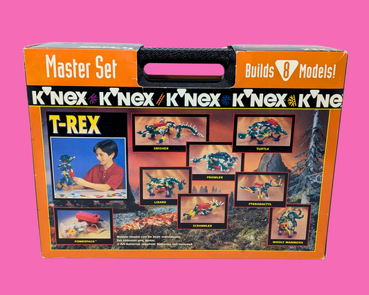 Vintage 1990's Sealed, Brand New K'NEX T-Rex Power Pack