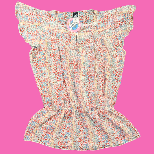 Twik Simons Light Floral Blouse Size S