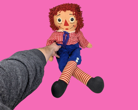 Poupée Raggedy Andy vintage des années 1970