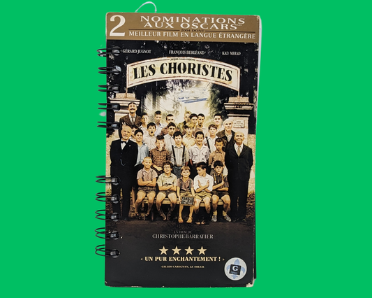 Carnet de film VHS Les Choristes