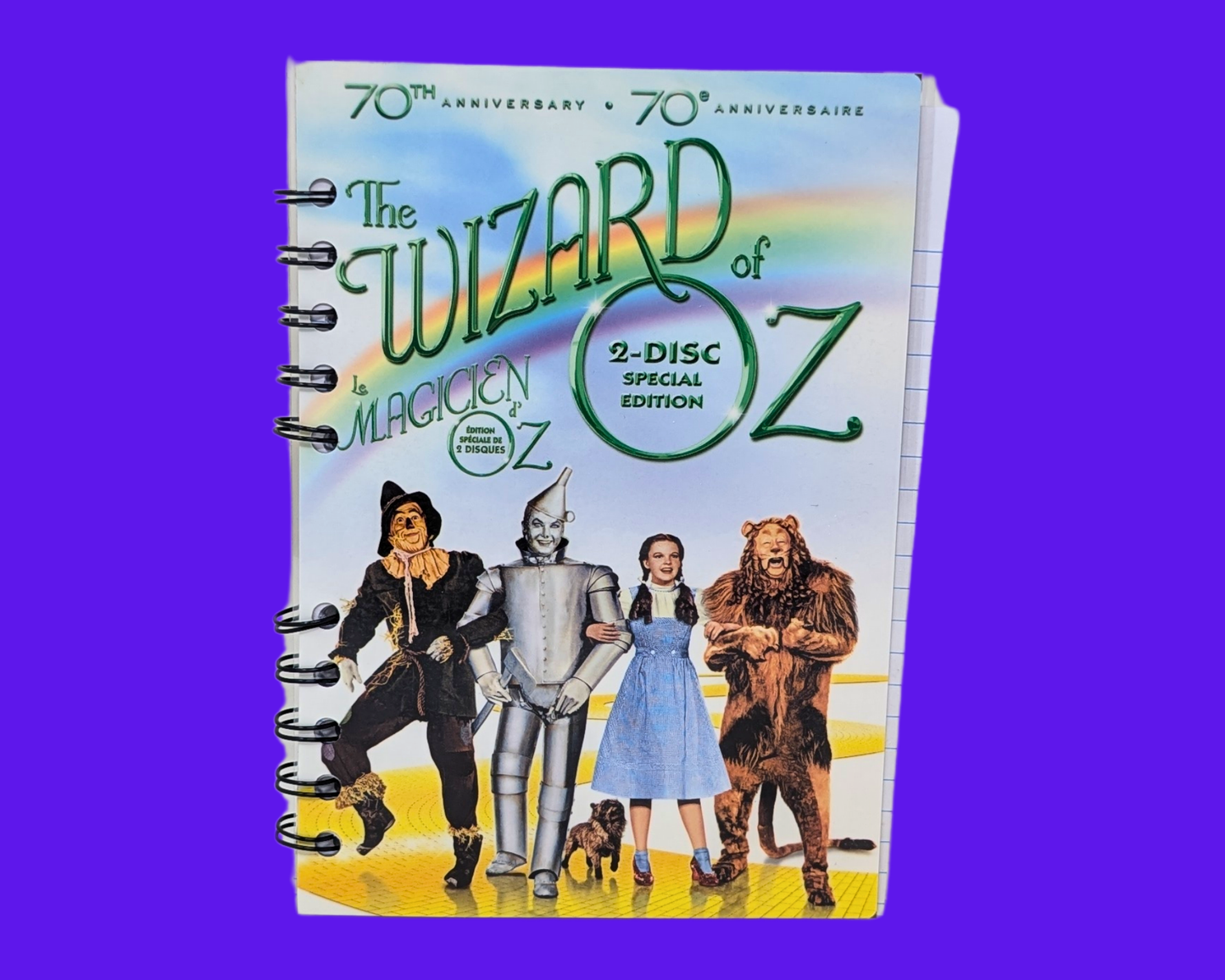 The Wizard of Oz DVD Movie Notebook