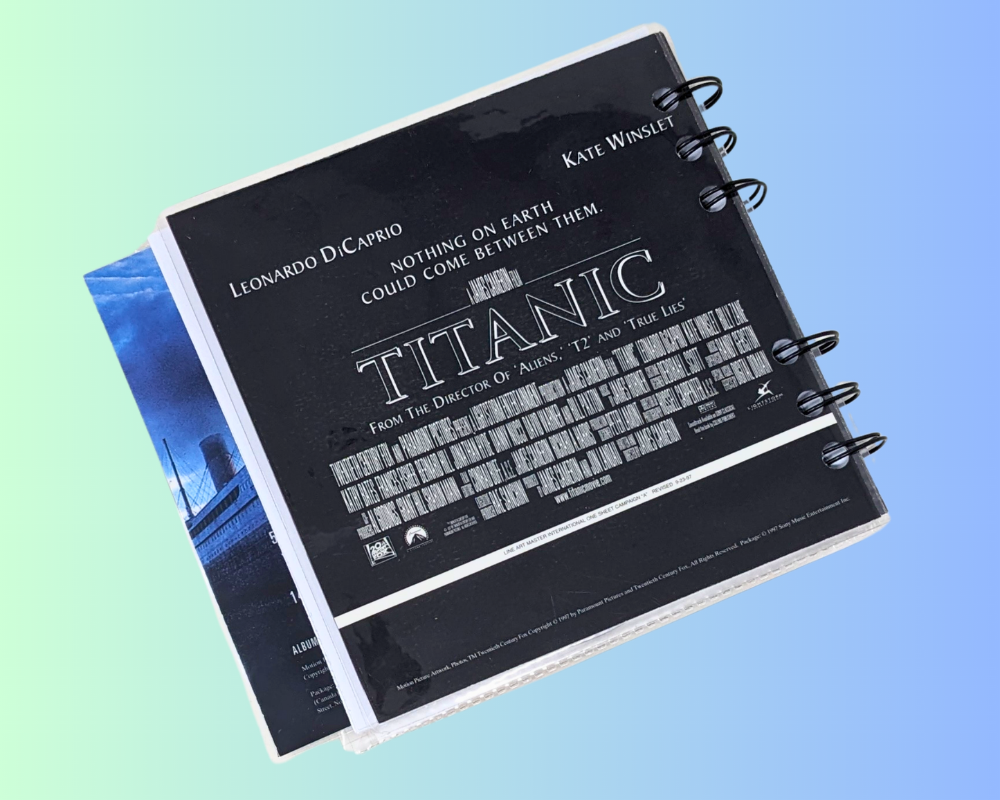 Titanic The Soundtrack CD Notebook