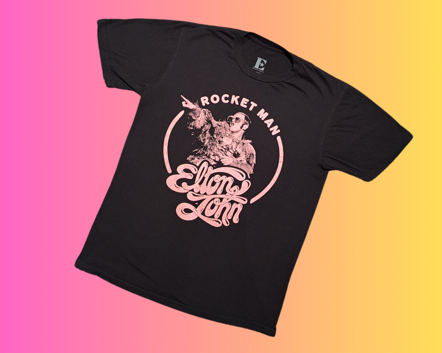 Y2K Elton John T-Shirt Size M