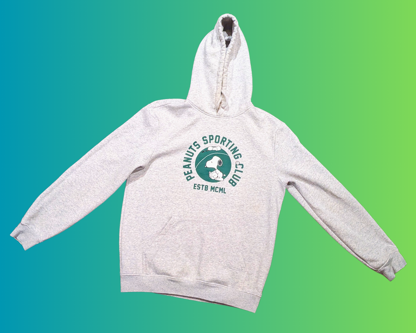Sweat à capuche Y2K Peanut, Snoopy, Charlie Brown taille S
