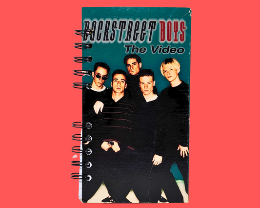 Carnet de notes VHS des Backstreet Boys, les vidéos
