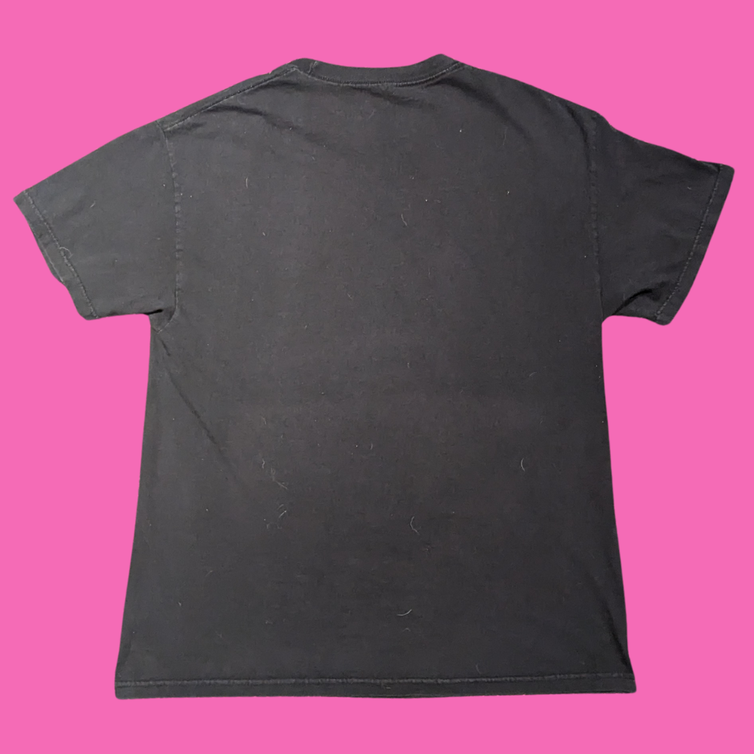 Burning Skull T-Shirt Size L