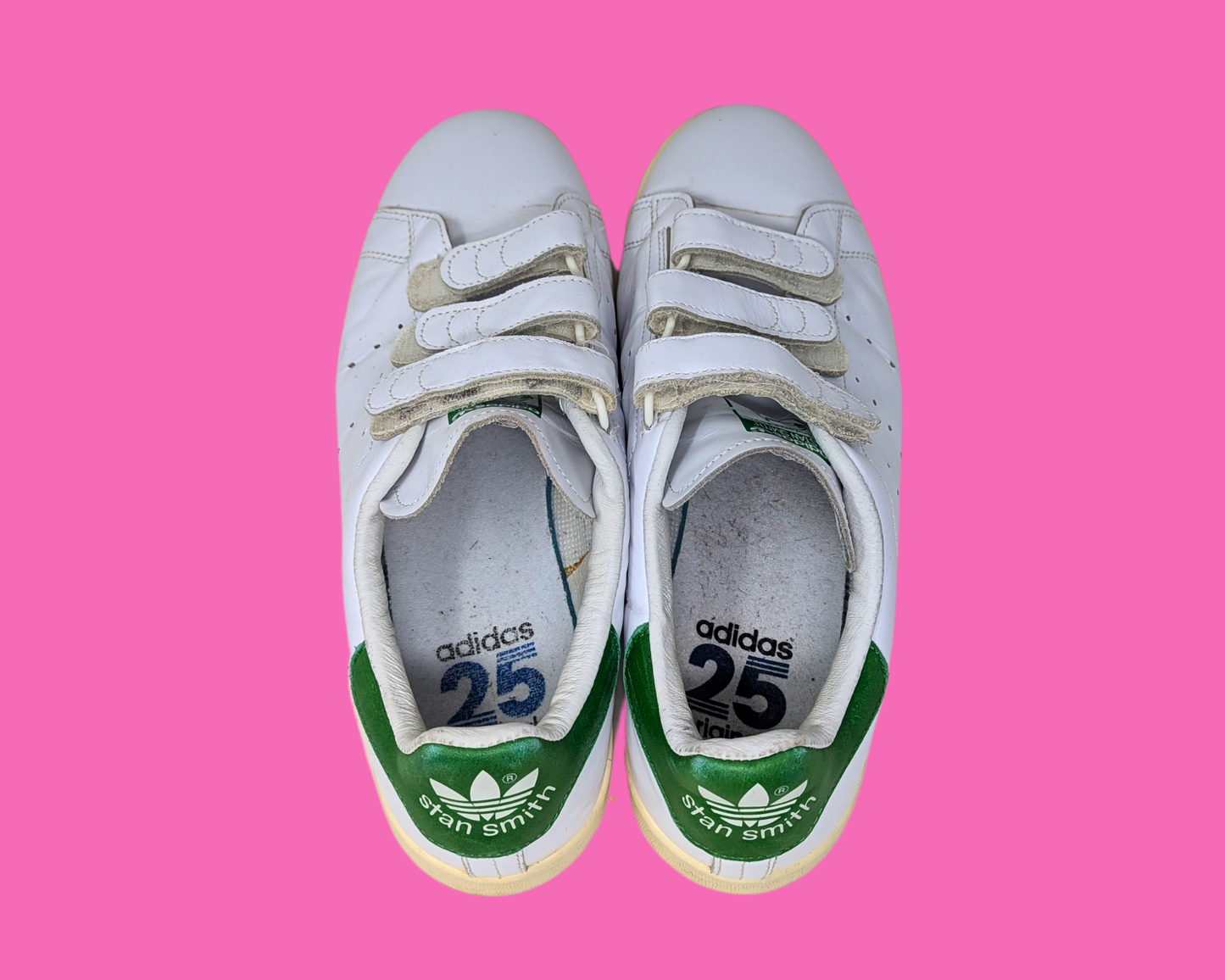 Chaussures Velcro Stan Smith Adidas pour hommes, taille US 9