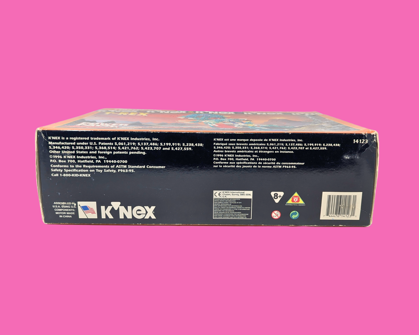 Vintage 1990's Sealed, Brand New K'NEX T-Rex Power Pack