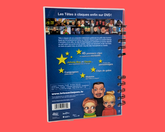 Têtes à Claques DVD Movie Notebook