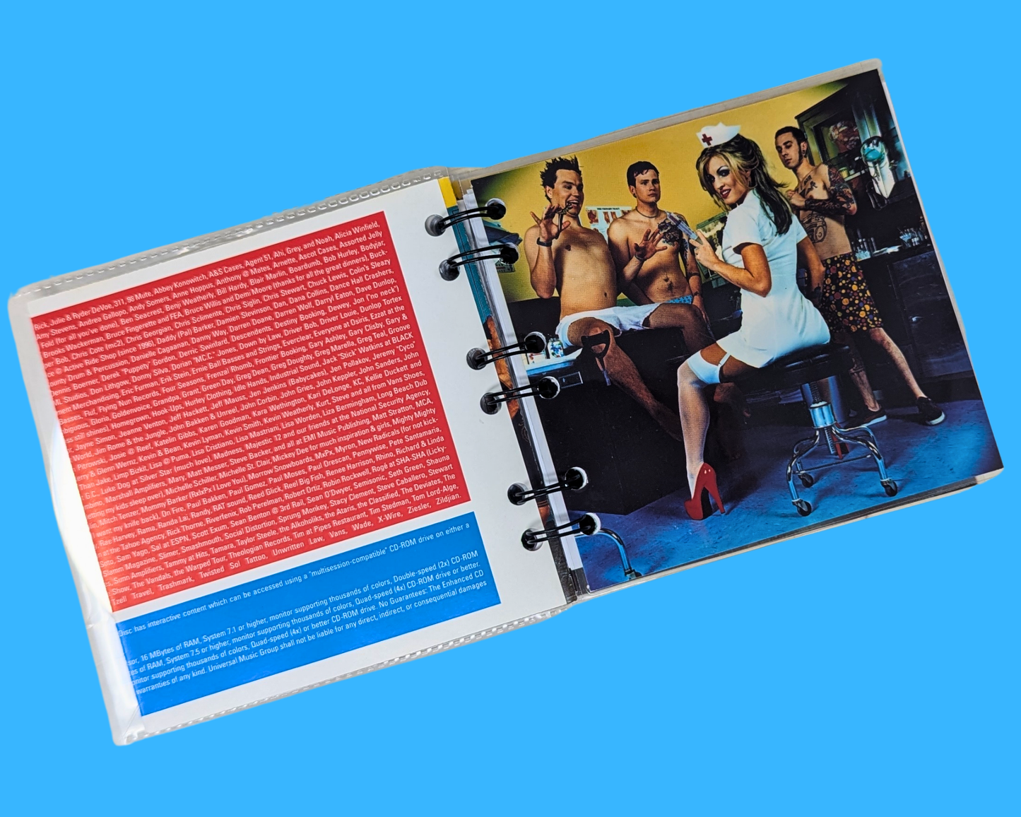 Blink 182, Enema of the State CD Notebook