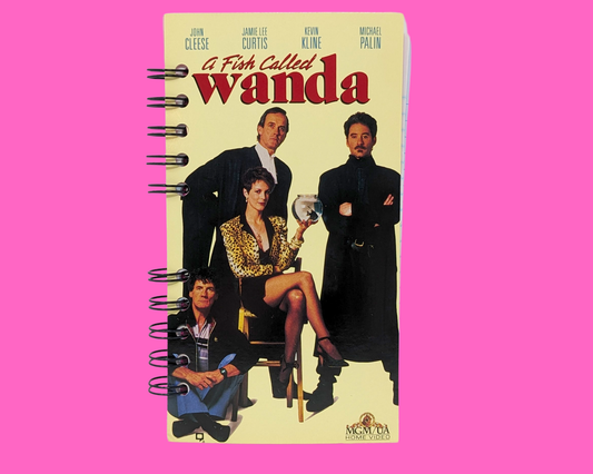 Un poisson appelé Wanda VHS Movie Notebook
