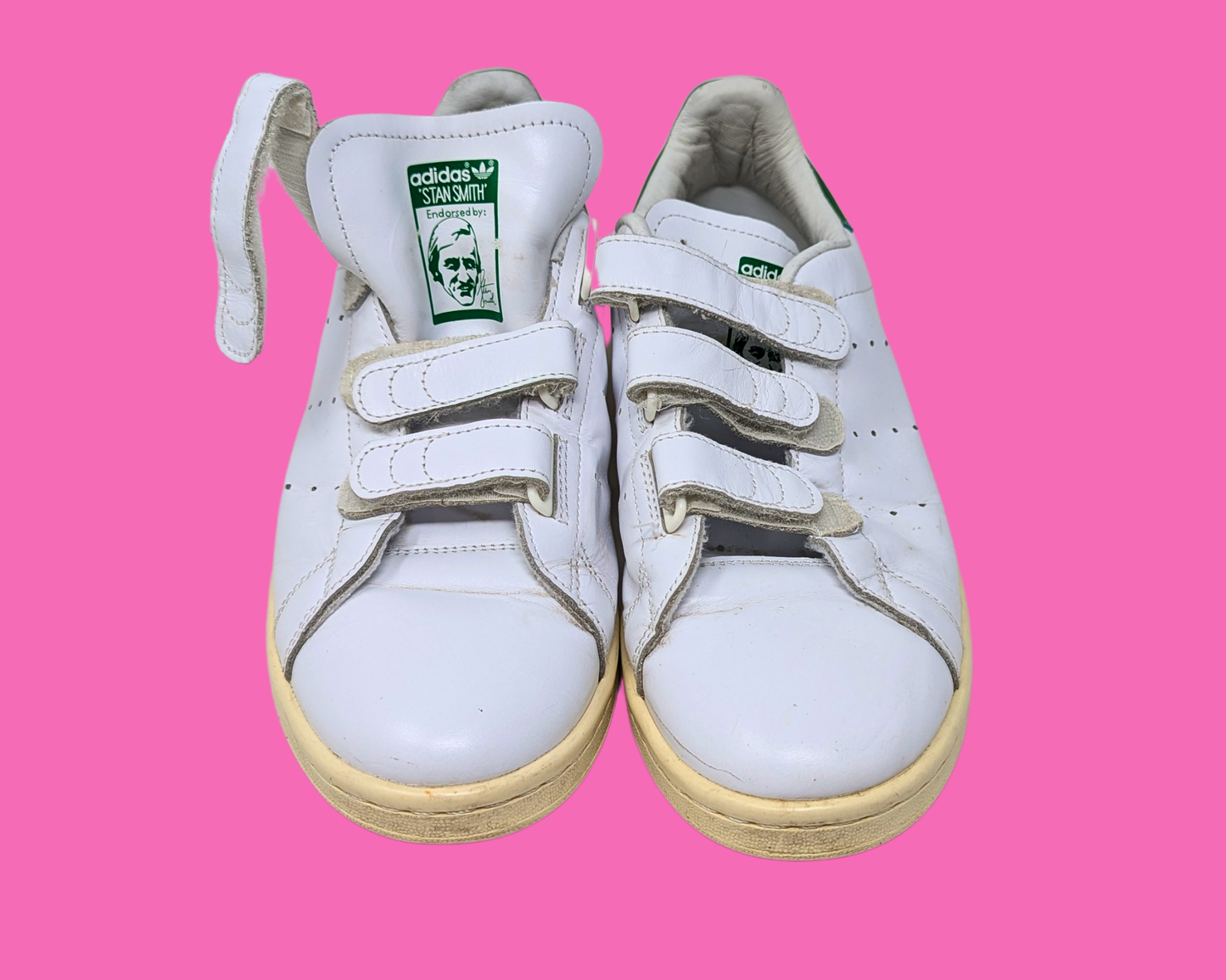 Chaussures Velcro Stan Smith Adidas pour hommes, taille US 9