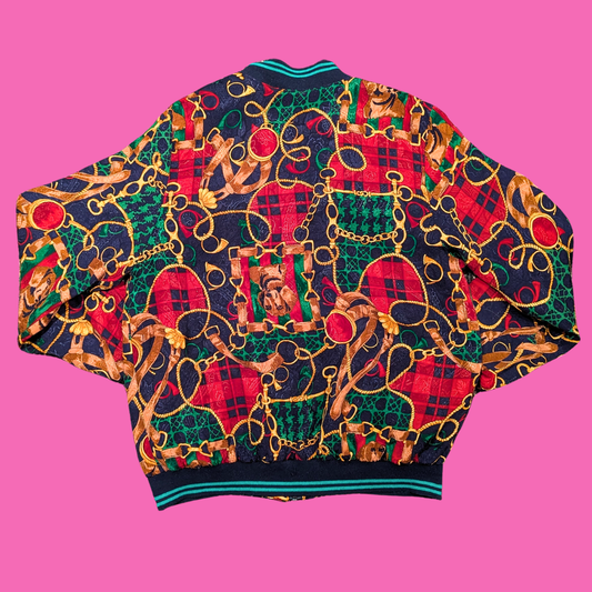 Vintage 1980's Funky and Elegant Blazer Size M