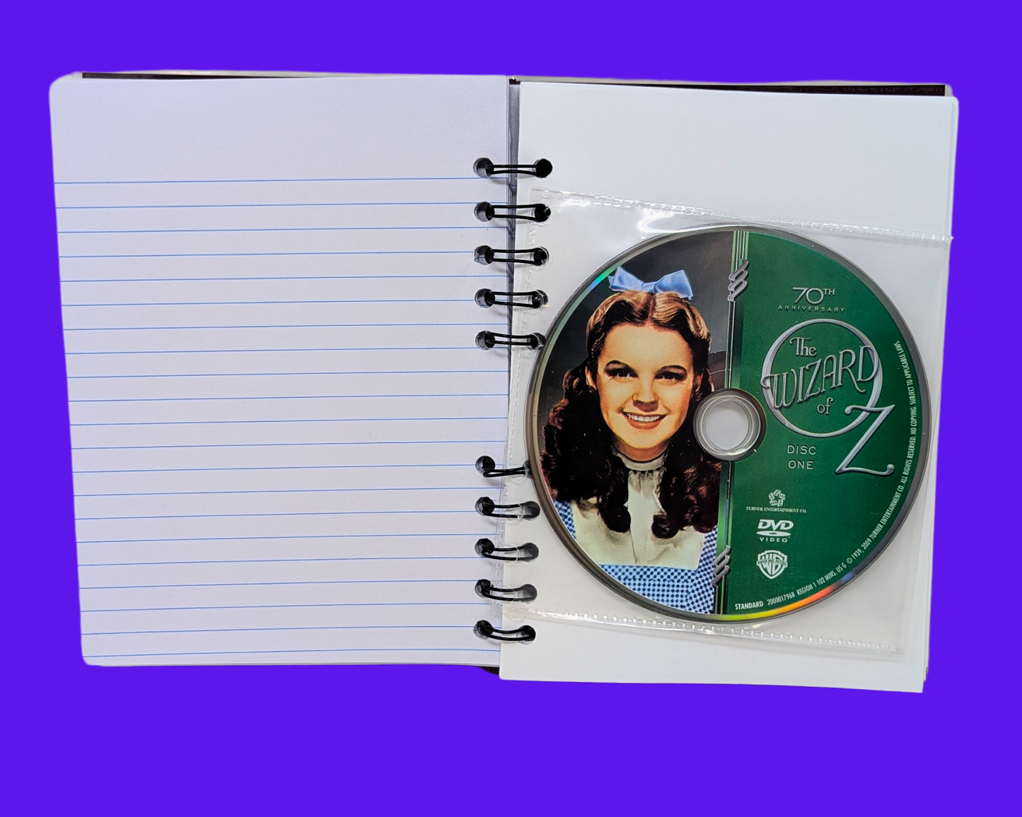 The Wizard of Oz DVD Movie Notebook