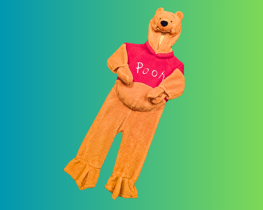 Costume Winnie l'ourson Y2K pour enfants, tailles 3T-4T