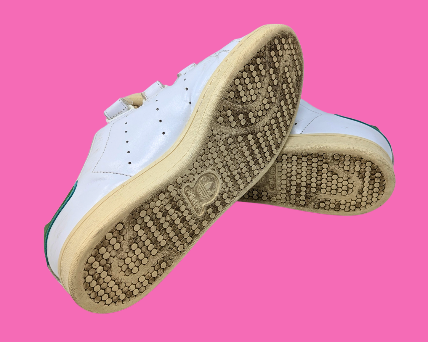 Chaussures Velcro Stan Smith Adidas pour hommes, taille US 9