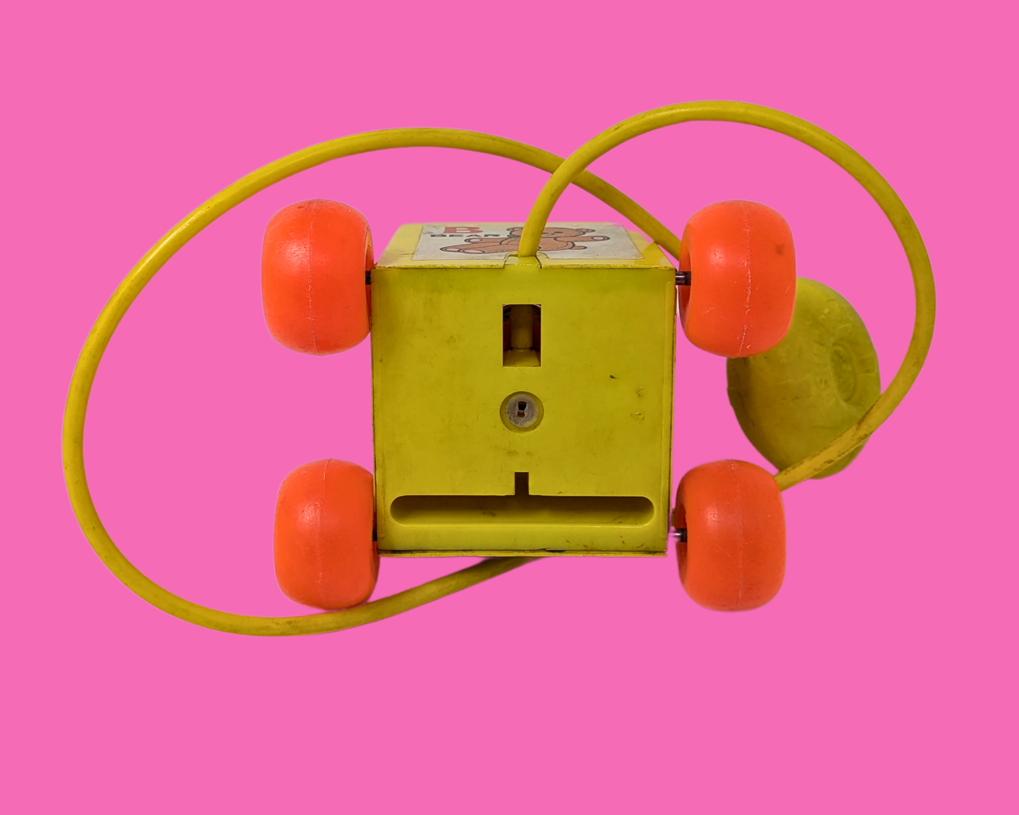Jouet Fisher Price vintage 1970 : jeu de cache-cache
