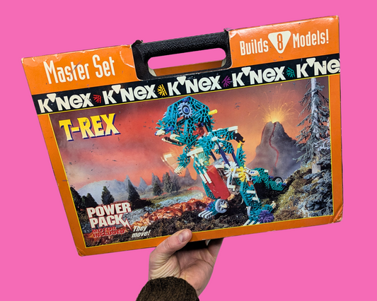 Vintage 1990's Sealed, Brand New K'NEX T-Rex Power Pack