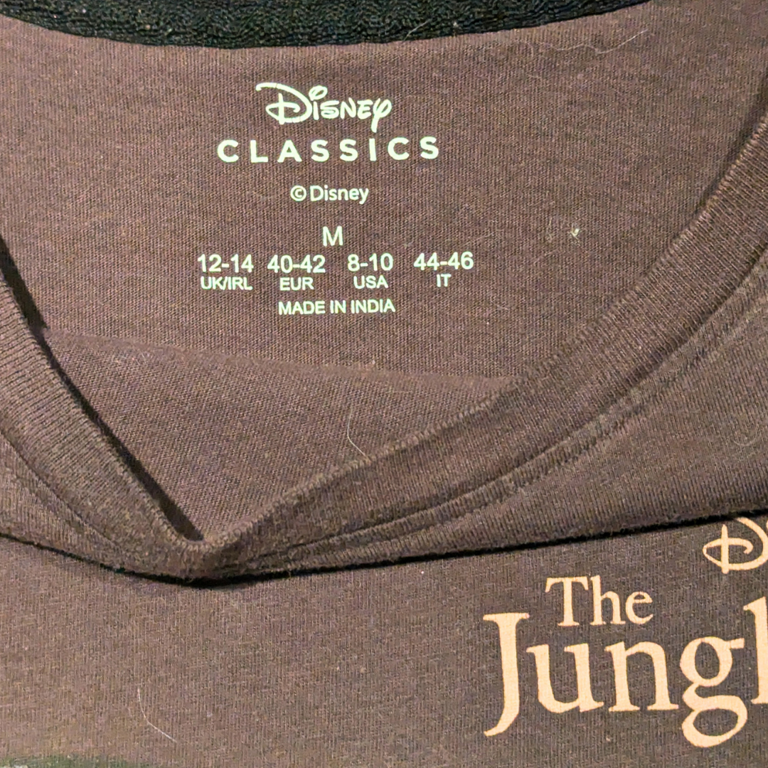 Disney's The Jungle Book T-Shirt Size M (Fits Larger)