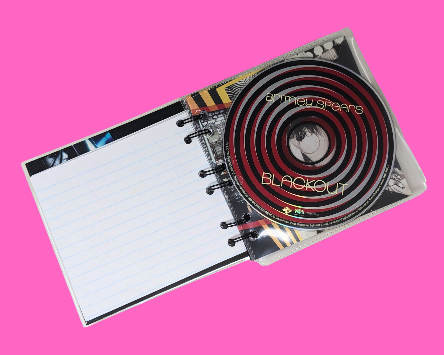 Britney Spears, Blackout CD Notebook
