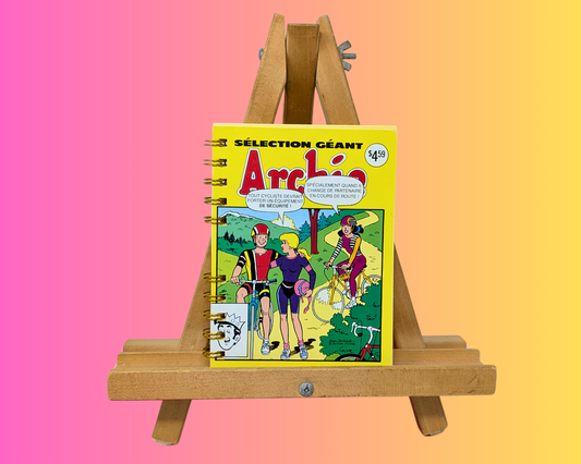 Carnet Archie Comics fait main et recyclé