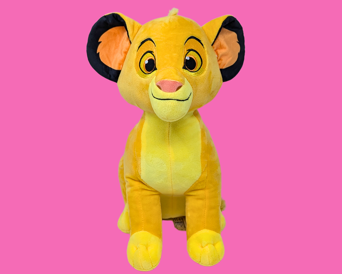 Peluche géante Simba du Roi Lion des années 1990