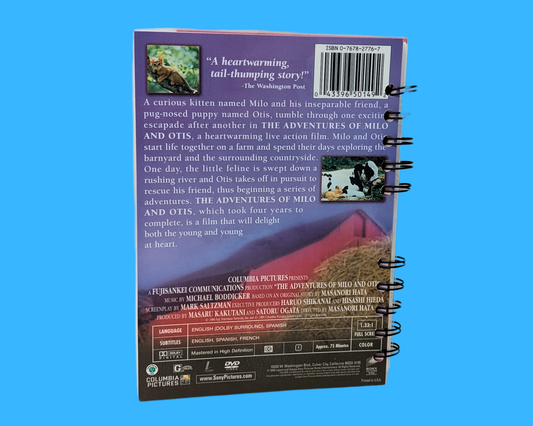 Milo and Otis DVD Movie Notebook